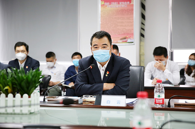 主題黨日 | 抗疫情、保生產 為全力實現(xiàn)經營目標而奮斗