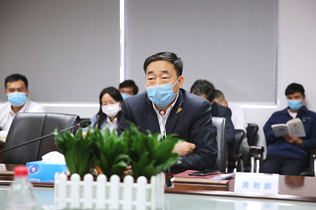 主題黨日 | 抗疫情、保生產 為全力實現(xiàn)經營目標而奮斗