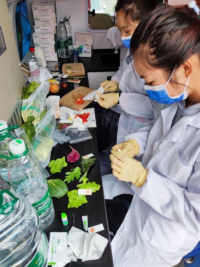 共創食安長沙，我們在行動！